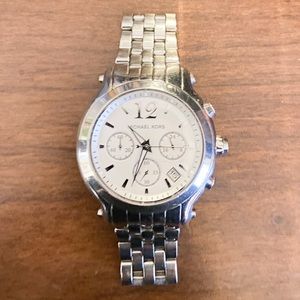 Michael Kors Silver Ladies Watch